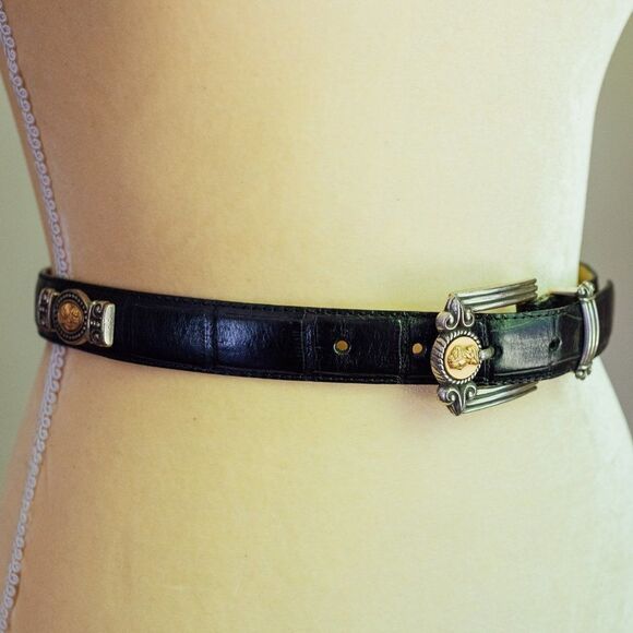 Brighton Museum Collection Leather Belt (Vintage) main image 6